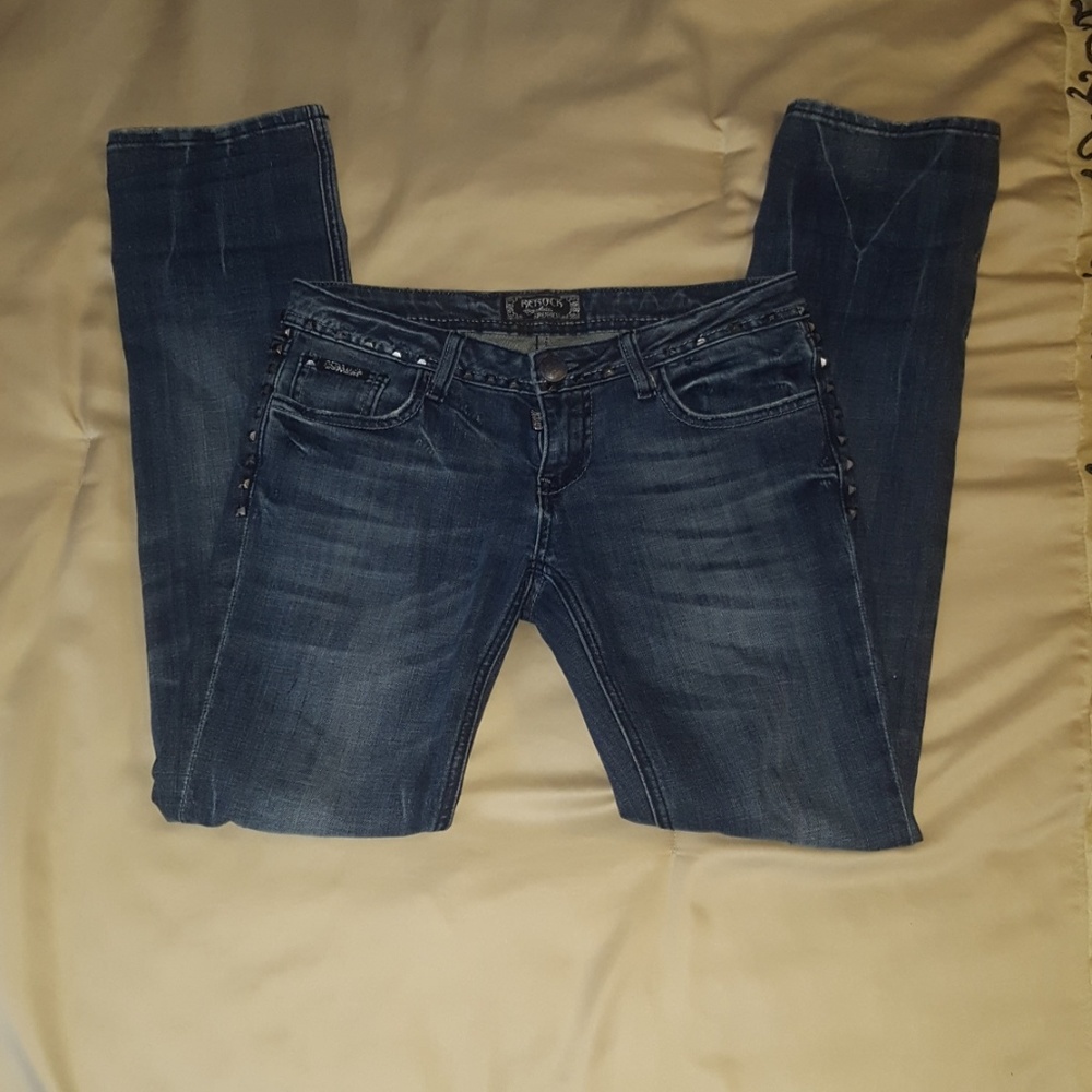 Express Rerock Embellished Jeans